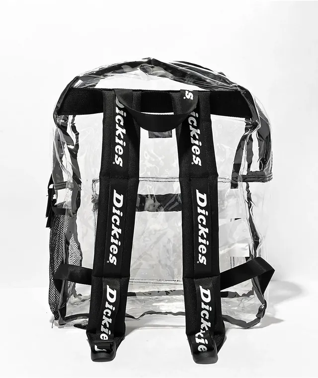 Dickies clear pvc backpack shop