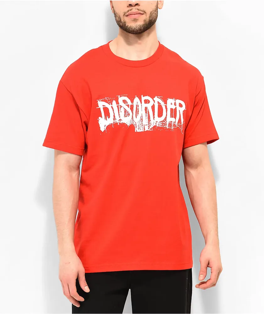 Disorder Spray Red T-Shirt | MainPlace Mall