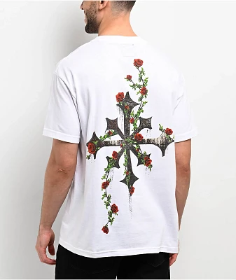 Tシャツ・カットソー NOT4NERD Bone Ashen Dawn Logo TShirts White J1TS004BWH 낫포너드(NOT4NERD) Bone Ashen Dawn Logo T-Shirts - White