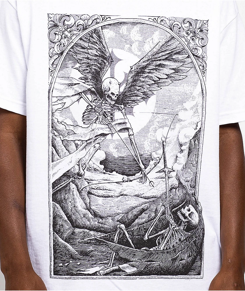 Disorder Wings White T-Shirt | MainPlace Mall