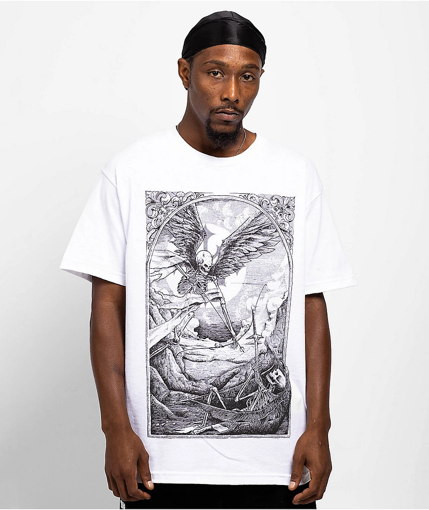 Disorder Wings White T-Shirt | MainPlace Mall