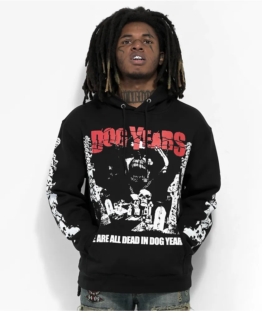 Dog Years Graveyard Black Hoodie CoolSprings Galleria