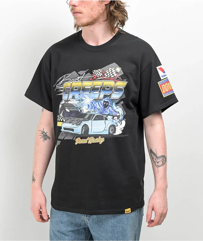 Donut Boost Creeps Drift Black T Shirt Willowbrook Shopping Centre