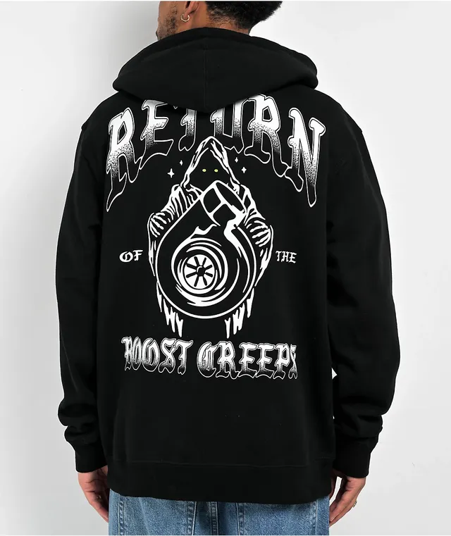 Donut Return Of The Boost Creeps Black Zip Hoodie Vancouver Mall