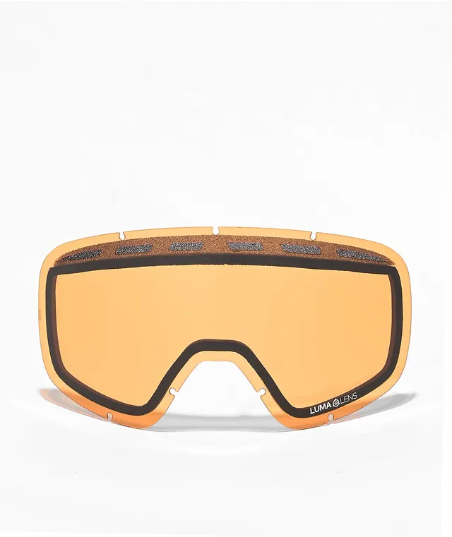 Dragon D1 OTG Classic Grey & Gold Snowboard Goggles at CoolSprings