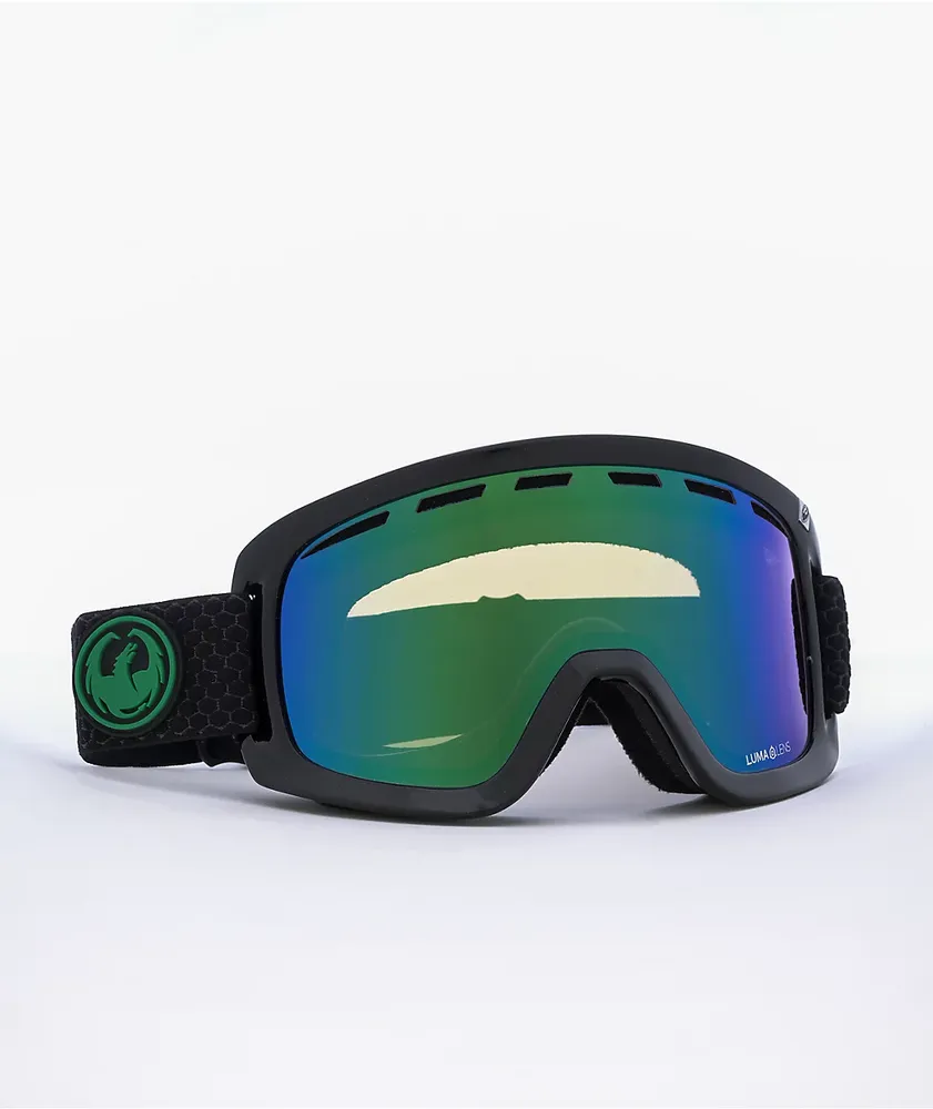 Dragon D1 OTG Split Green Ion Snowboard Goggles | CoolSprings Galleria