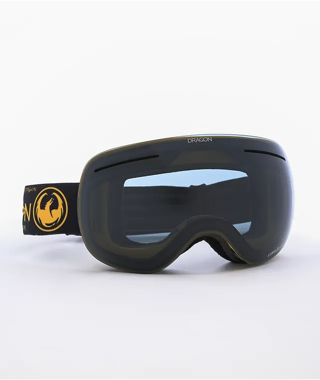 Dragon DXT OTG Lumalens Block Dark Smoke Snowboard Goggles