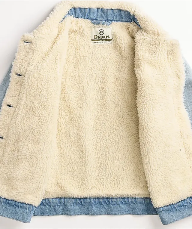Dravus Gemma Sherpa Denim Jacket Hamilton Place