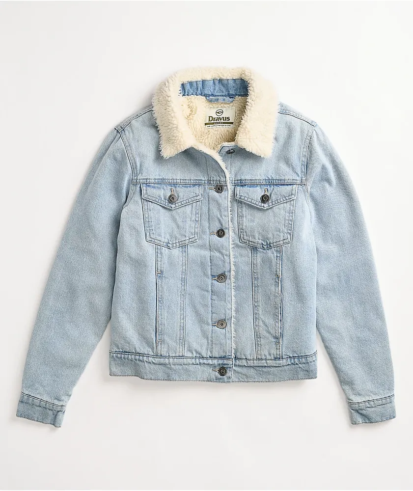 Dravus Gemma Sherpa Denim Jacket | Vancouver Mall