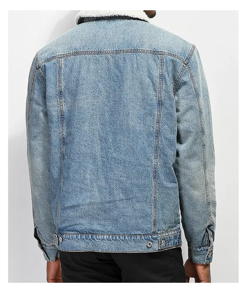 Dravus Locate Sherpa Lined Denim Jacket Mall of America