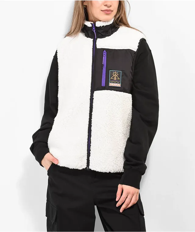 Beige sherpa vest hotsell