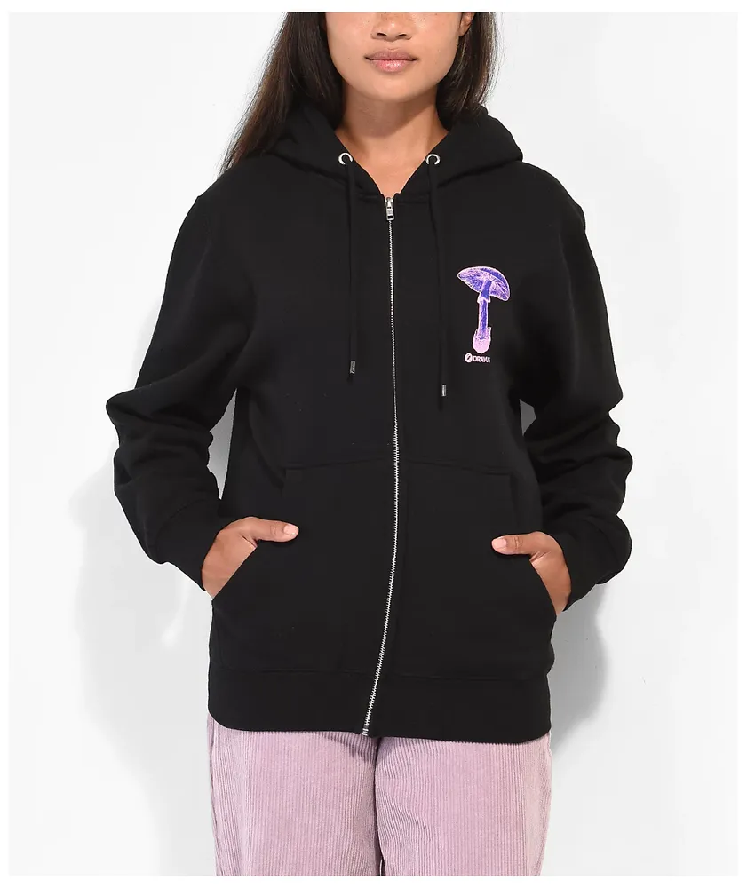 Dravus Mycology Cycle Black Zip Hoodie Mall of America