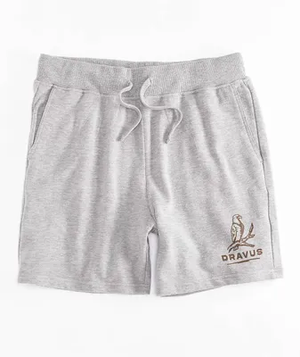 Cookies Oversized Print Grey Sweat Shorts at Hamilton Place in