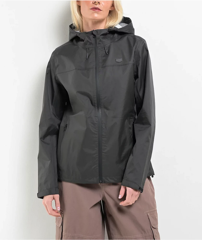 Dravus Oasis Essential Black Windbreaker Zip Jacket | MainPlace Mall