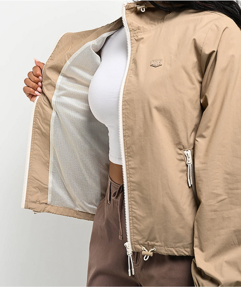 papier broken parker/ベージュ Dravus Parker Birch Windbreaker Zip Jacket | MainPlace Mall