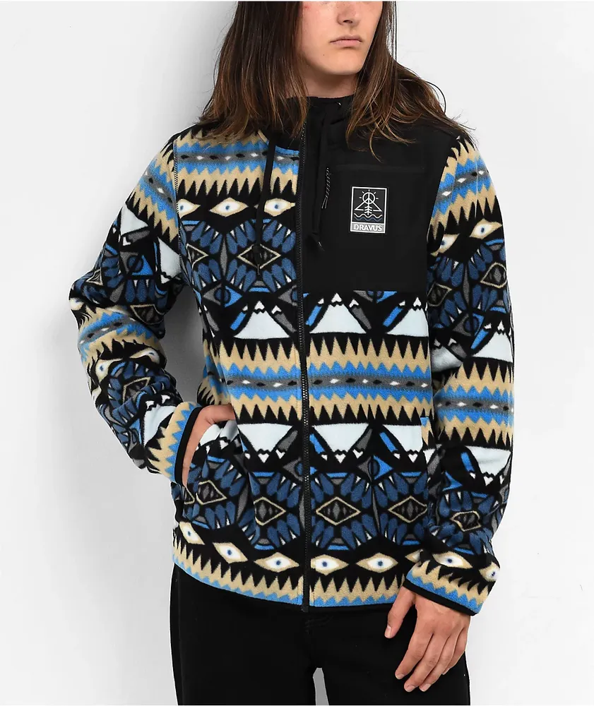 Nike heritage polar fleece zip through jacket best sale