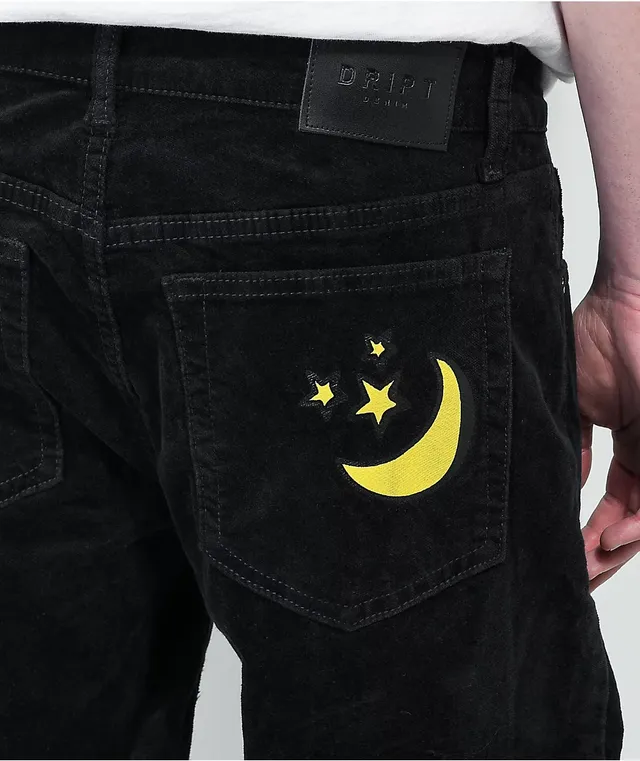 Denim night pants top