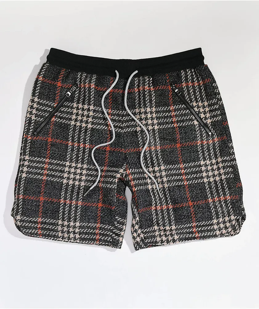 Grey tweed shorts store