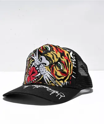 最も  Ed Valley Mission | Hat Trucker Black Tiger Double Hardy 帽子