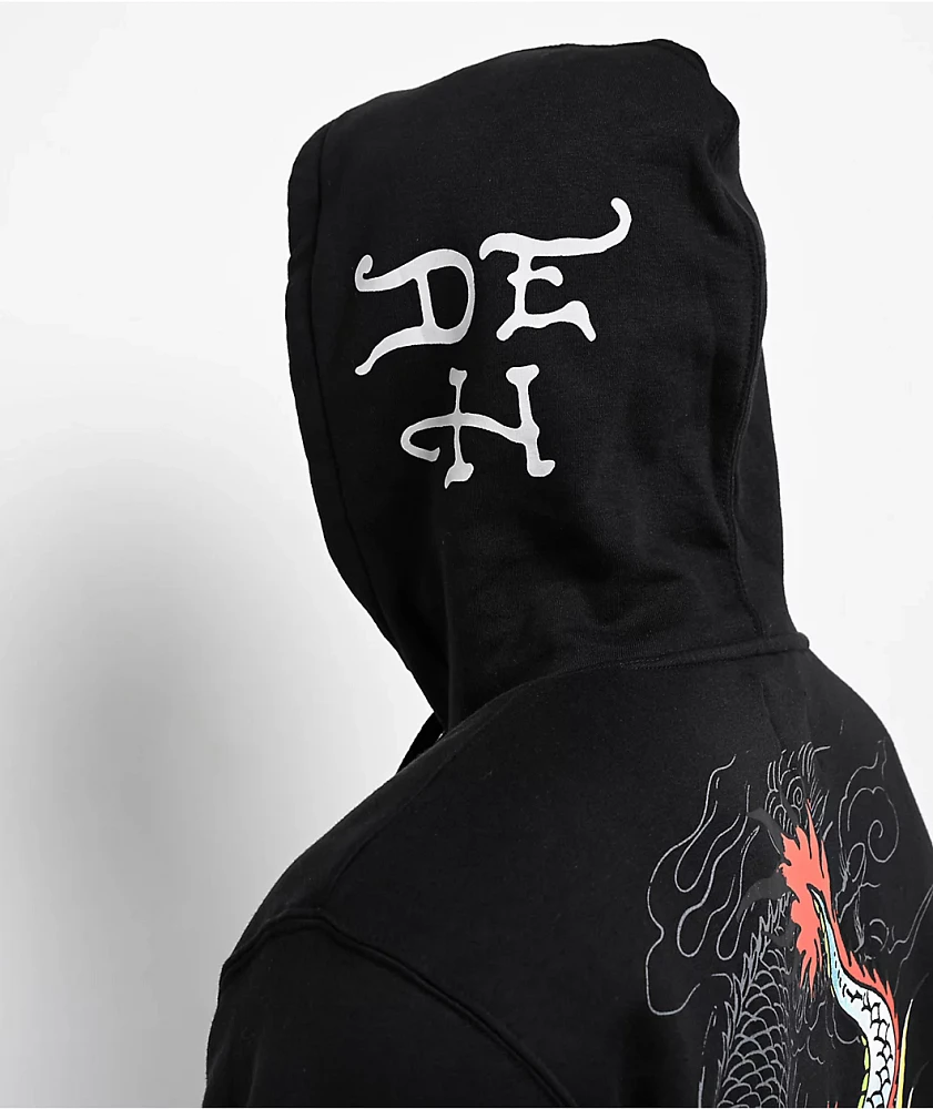 Ed Hardy Dragons Black Hoodie | Liberty Center