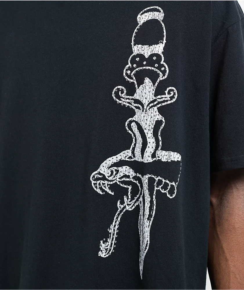 Ed Hardy Japan Wolf Vintage Black T-Shirt | Mission Valley