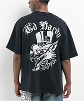 スーパーセール期間限定 Ed Hardy Japan Wolf Vintage Black T-Shirt | Mission Valley トップス