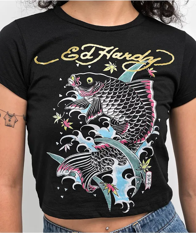 Koi fish top shirt h&m
