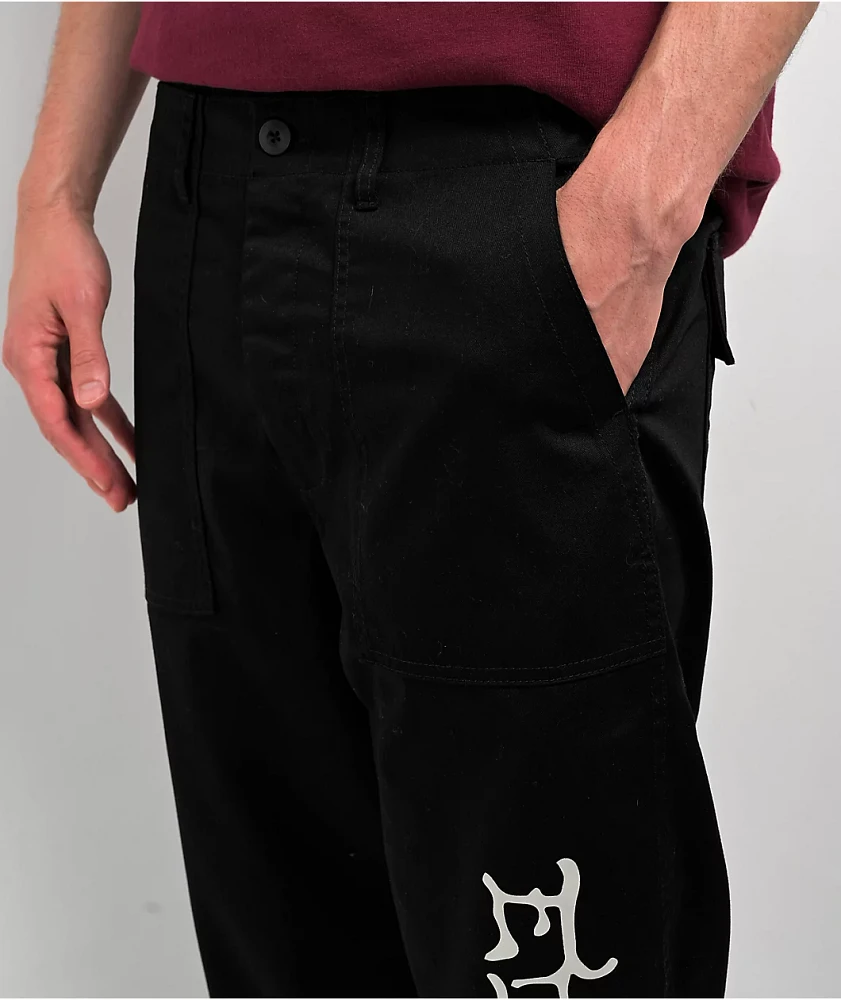 Ed Hardy NYC Skull Black Utility Pants | MainPlace Mall