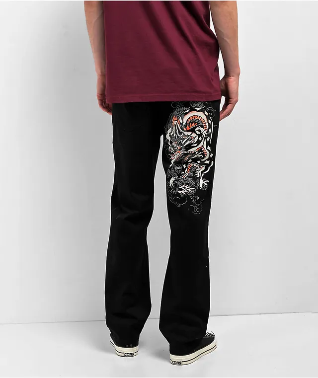 Ed Hardy NYC Skull Black Utility Pants | MainPlace Mall Ed Hardy NYC Skull Black Utility Pants | MainPlace Mall