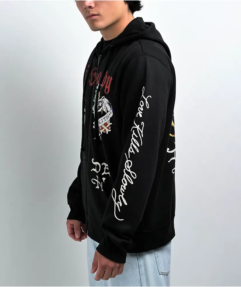 Ed Hardy Panther Black Zip Hoodie at CoolSprings Galleria in