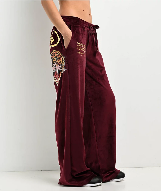 【COSYHARU】Track Ferendi Velvet Velour Tape Pants Track Ferundy Velvet Belloa Tape Pants - COSYHARU | 60