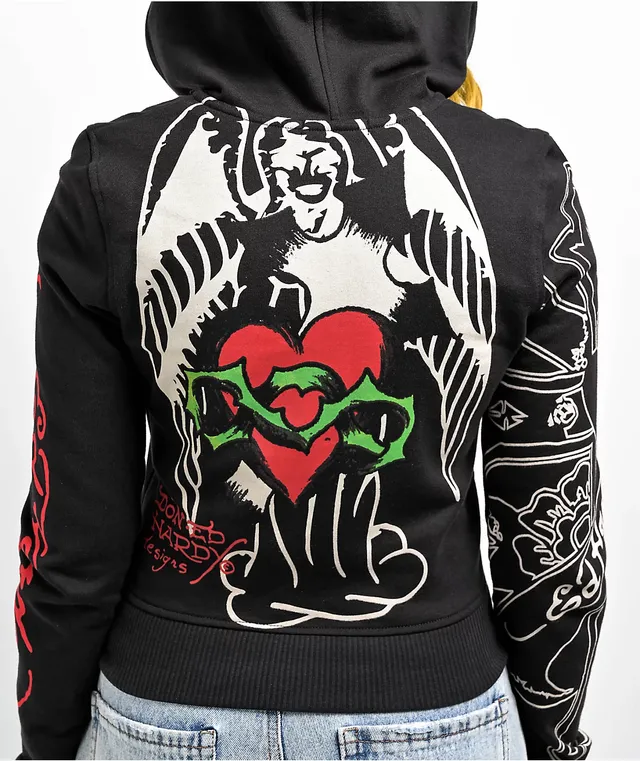 Ed hardy hotsell zip hoodie