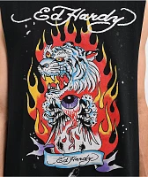 Ed Hardy Tiger Black Tank Top | Liberty Center