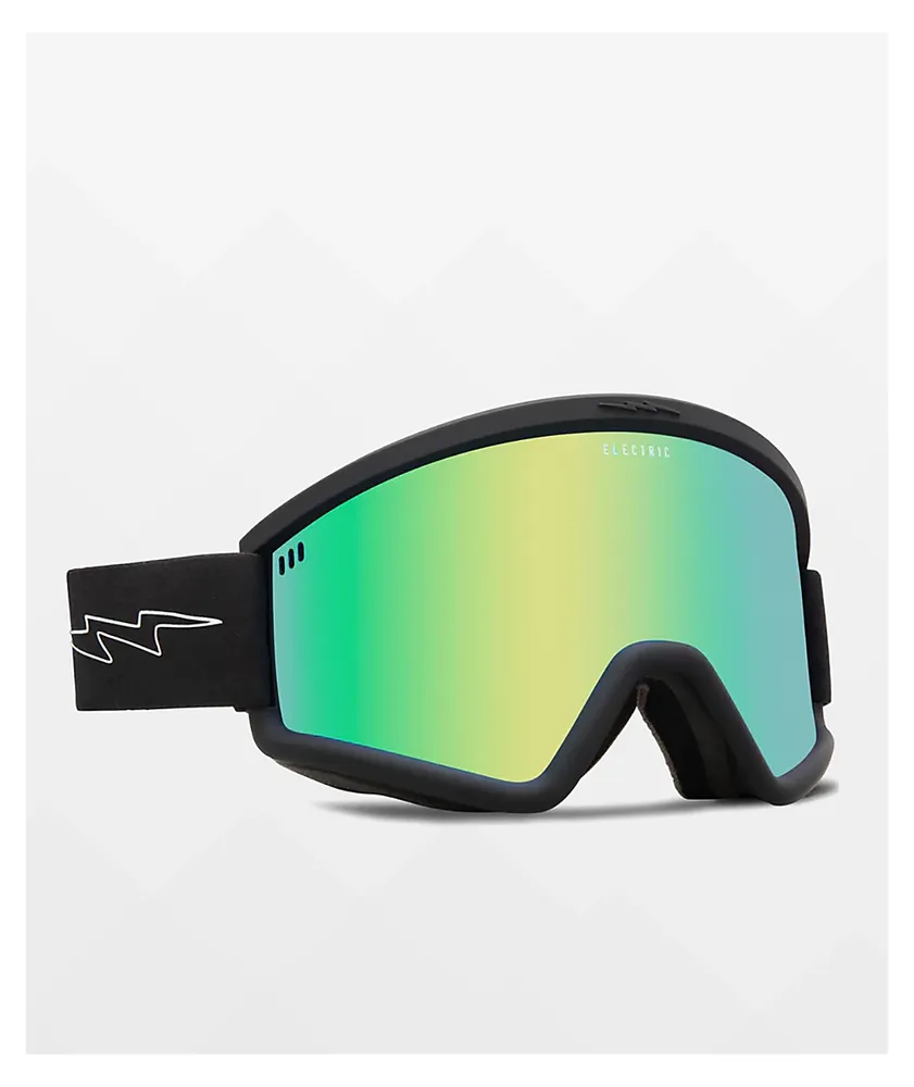 Electric Hex Jill Perkins Green Chrome Snowboard Goggles