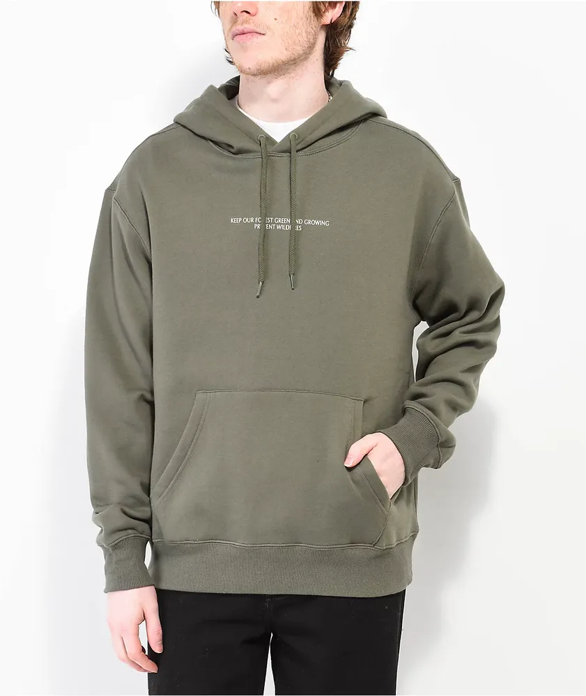 Zumiez green hoodie on sale