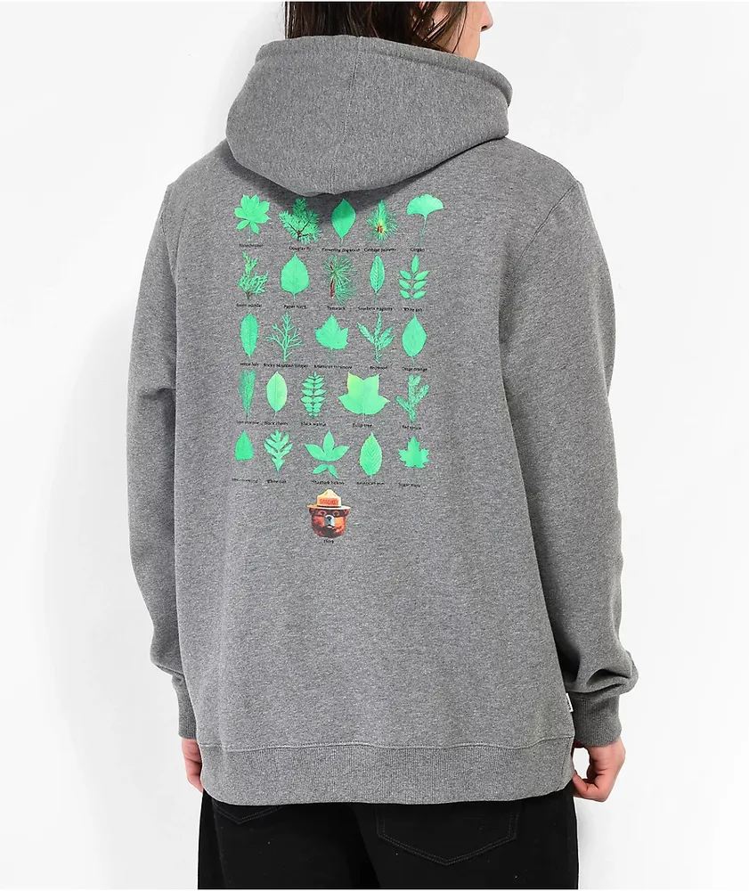 Element x Smokey Bear Stately Pleasures Grey Hoodie CoolSprings