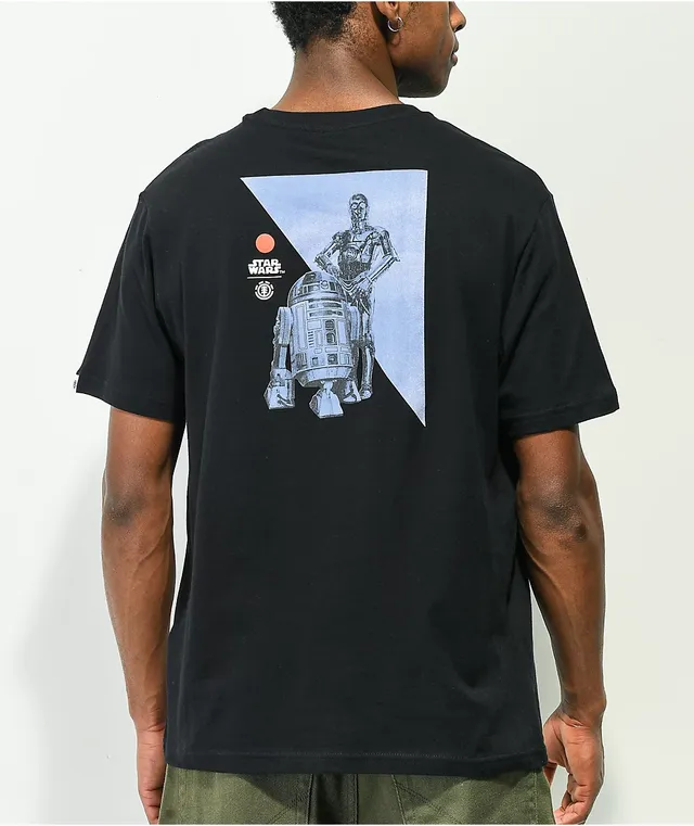 Element x Star Wars Droids Black T Shirt Hamilton Place