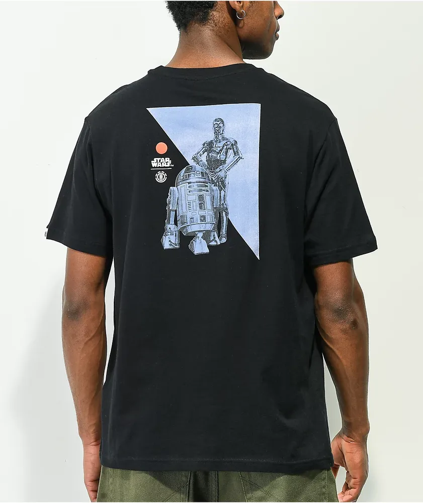 Element x Star Wars Droids Black T-Shirt | CoolSprings Galleria