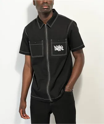 Old Navy Short-Sleeve Moto Zip Shirt at Hamilton Place in