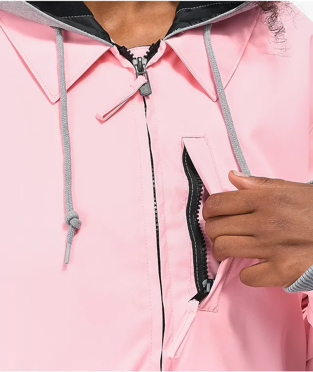 Adidas pink snowboard jacket deals