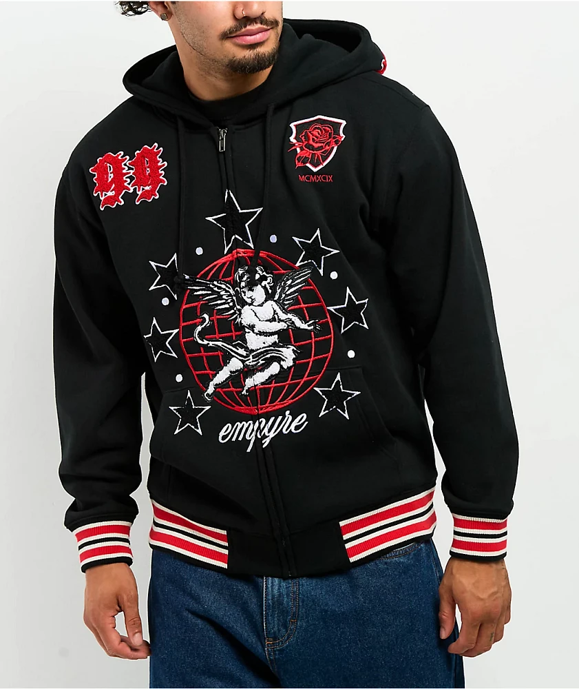Empire ＆Liberty Empyre Big World Black Zip Hoodie | Liberty Center