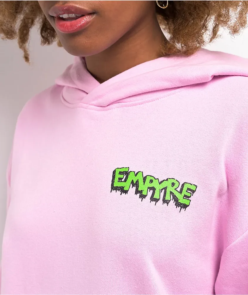 Pink deals hoodie zumiez