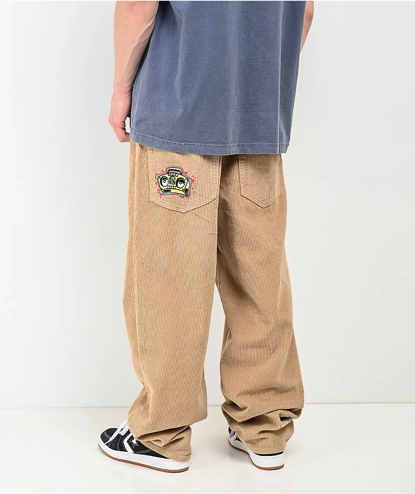 Empyre Boom Box Khaki Corduroy Skate Pants at Hamilton Place