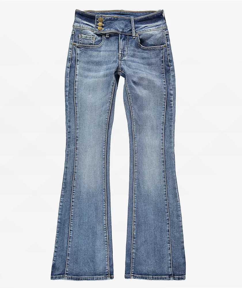 Low cut deals bell bottom jeans