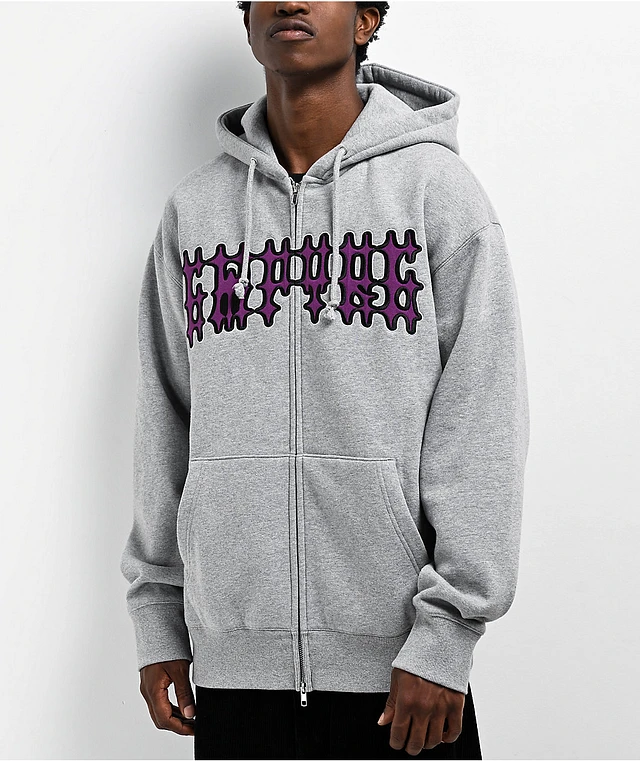 Zipup 【〜2/8限定価格】1Goldencash Sweater　グレー