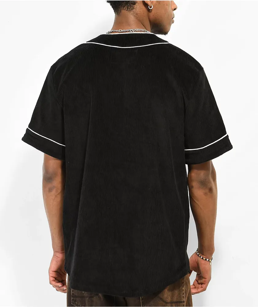 Empyre Charles Black Corduroy Baseball Jersey | Liberty Center