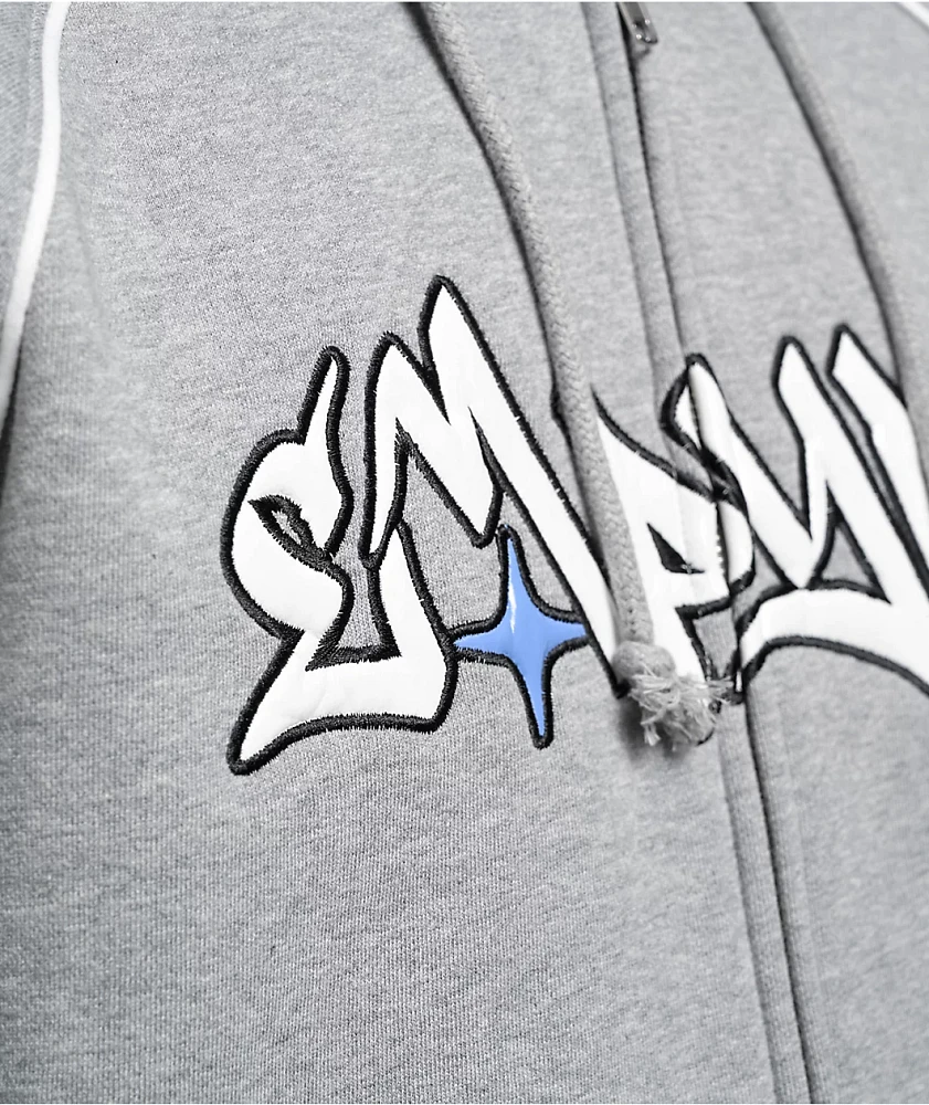 Empyre Corded Grey Zip Hoodie | Liberty Center