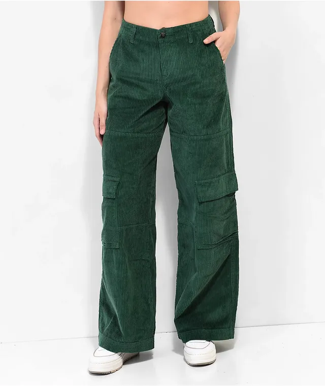 Empyre Darian Hunter Green Cargo Corduroy Skate Pants | Hamilton Place