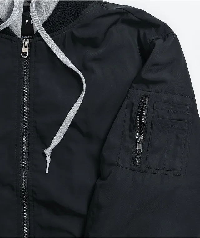 Distortion bomber jacket online