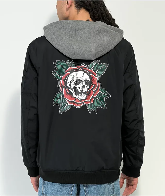 Distortion bomber jacket online